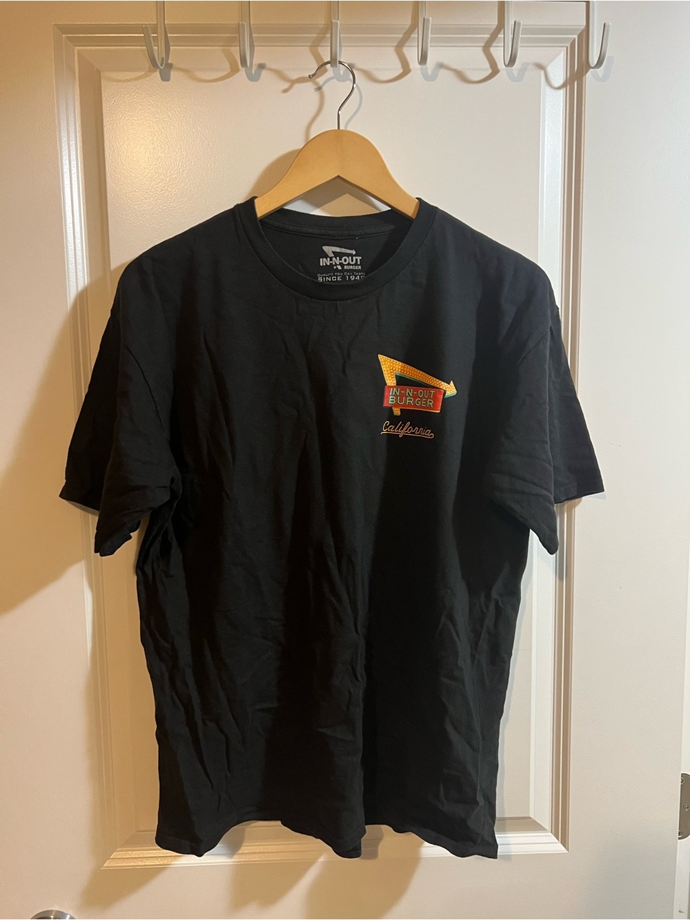 Black Short-Sleeve Logo T-Shirt